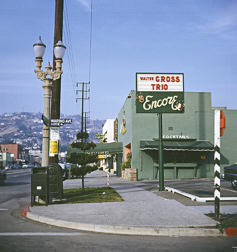 From the George Mann Archives: La Cienega Restaurant Row